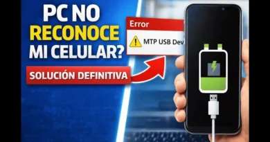 Solución al Error MTP USB DEVICE en Windows 3 Solución al Error MTP USB DEVICE en Windows