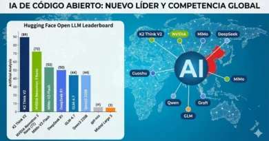 China liderando el ranking mundial de IA de código abierto