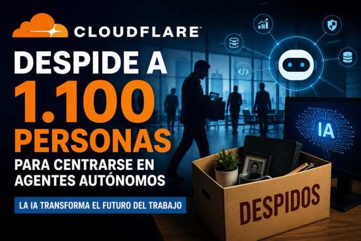 Cloudflare despide empleados por estrategia basada en inteligencia artificial