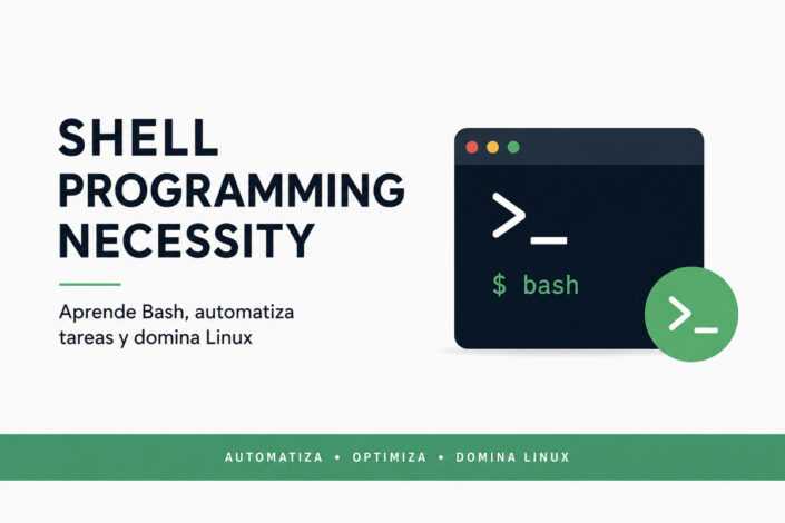 Shell Programming Necessity curso de Bash y automatización en Linux