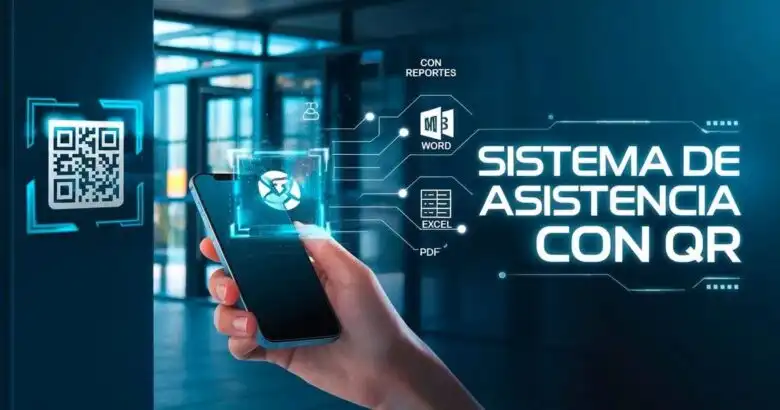 AsisQR 2.0: Sistema de control de asistencia código QR
