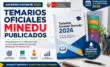 Temarios Ascenso Docente 2026 publicados por el Minedu