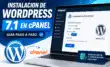 Instalación de WordPress 7.1 en cPanel Guía Fácil