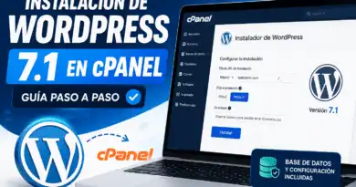 Instalación de WordPress 7.1 en cPanel: Guía Fácil Paso a Paso 1 Instalación de WordPress 7.1 en cPanel Guía Fácil