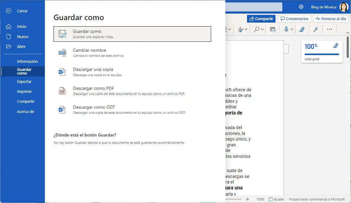 Razones para usar Office Online