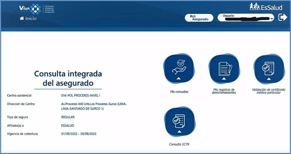Consultar la acreditación en EsSalud 5 Consultar la acreditación en EsSalud