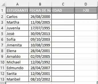 calcular-edades-y-contar-cantidad-de-personas-de-determinada-edad-con-excel