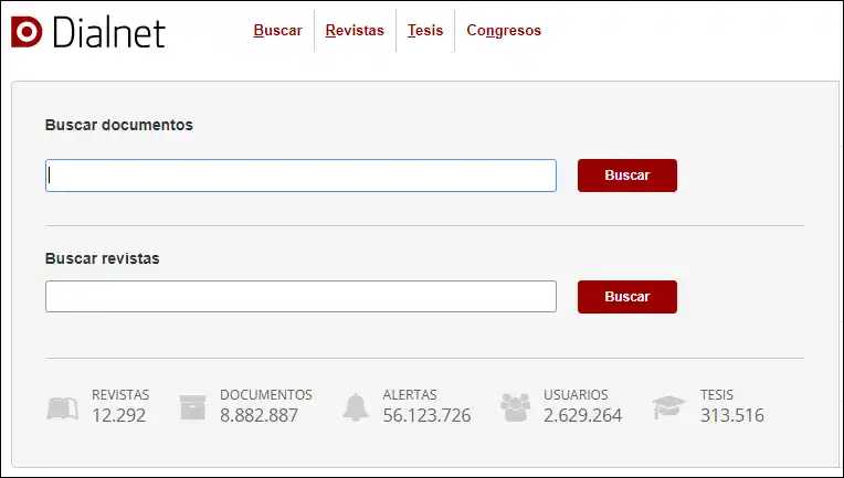 Los 5 mejores buscadores académicos en español 4 Dialnet