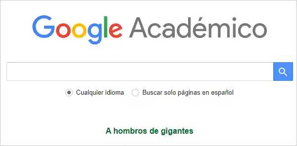 Los 5 mejores buscadores académicos en español 2 Google Académico