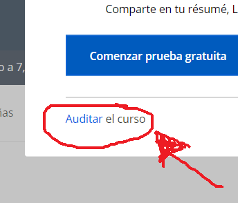 auditar curso