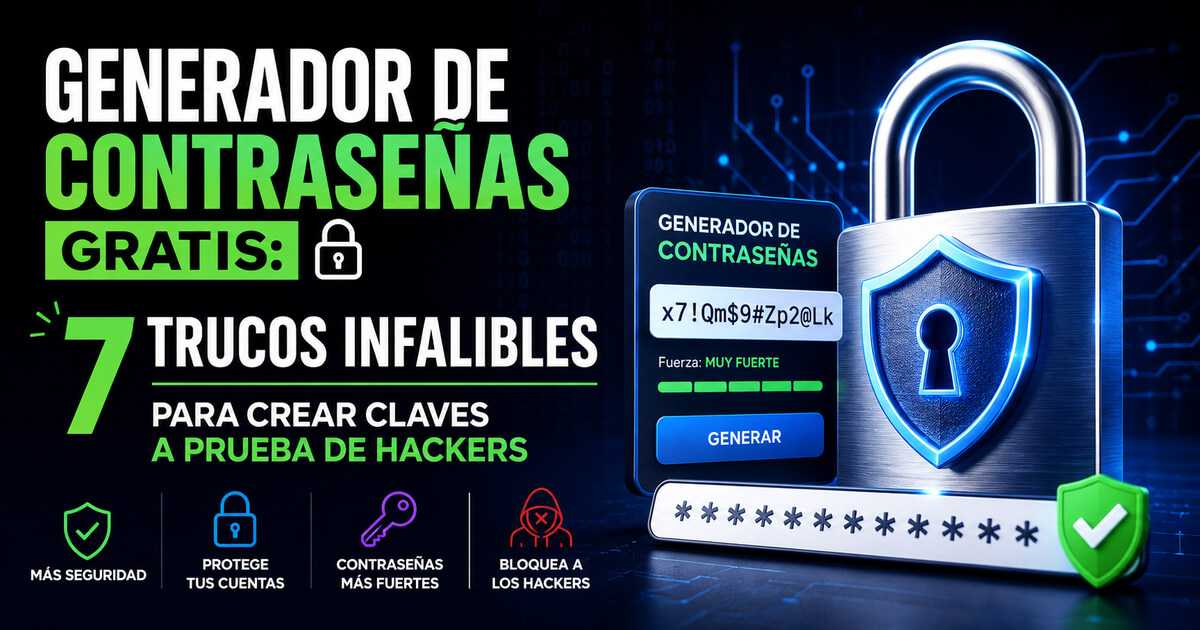 generador de contraseñas gratis